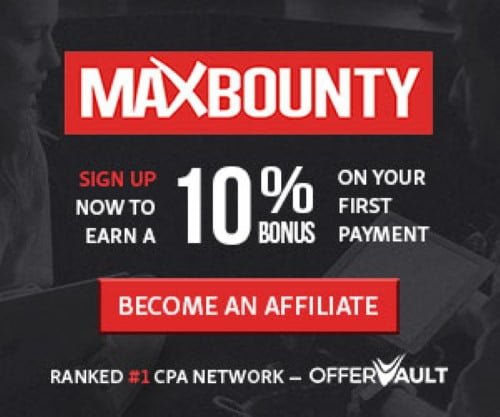 Max Bounty Signup