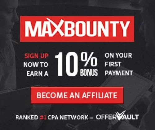 Max Bounty Signup