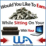 Wealthy Affiliates Home Page